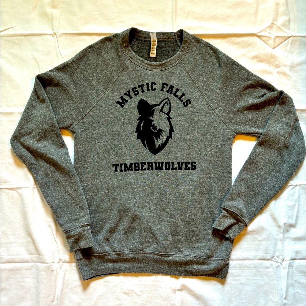 Mystic Falls Vampire Dairies Custom Sweatshirt size unisex Small